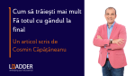 Cosmin - cum sa trăiești mai mult