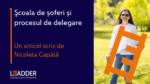 Școala de șoferi și procesul de delegare Articol Nicoleta Capata