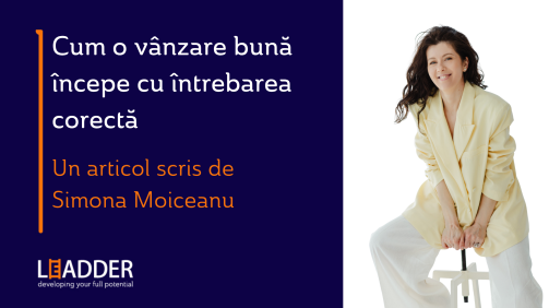 Cum o vânzare bună începe cu întrebarea corectă